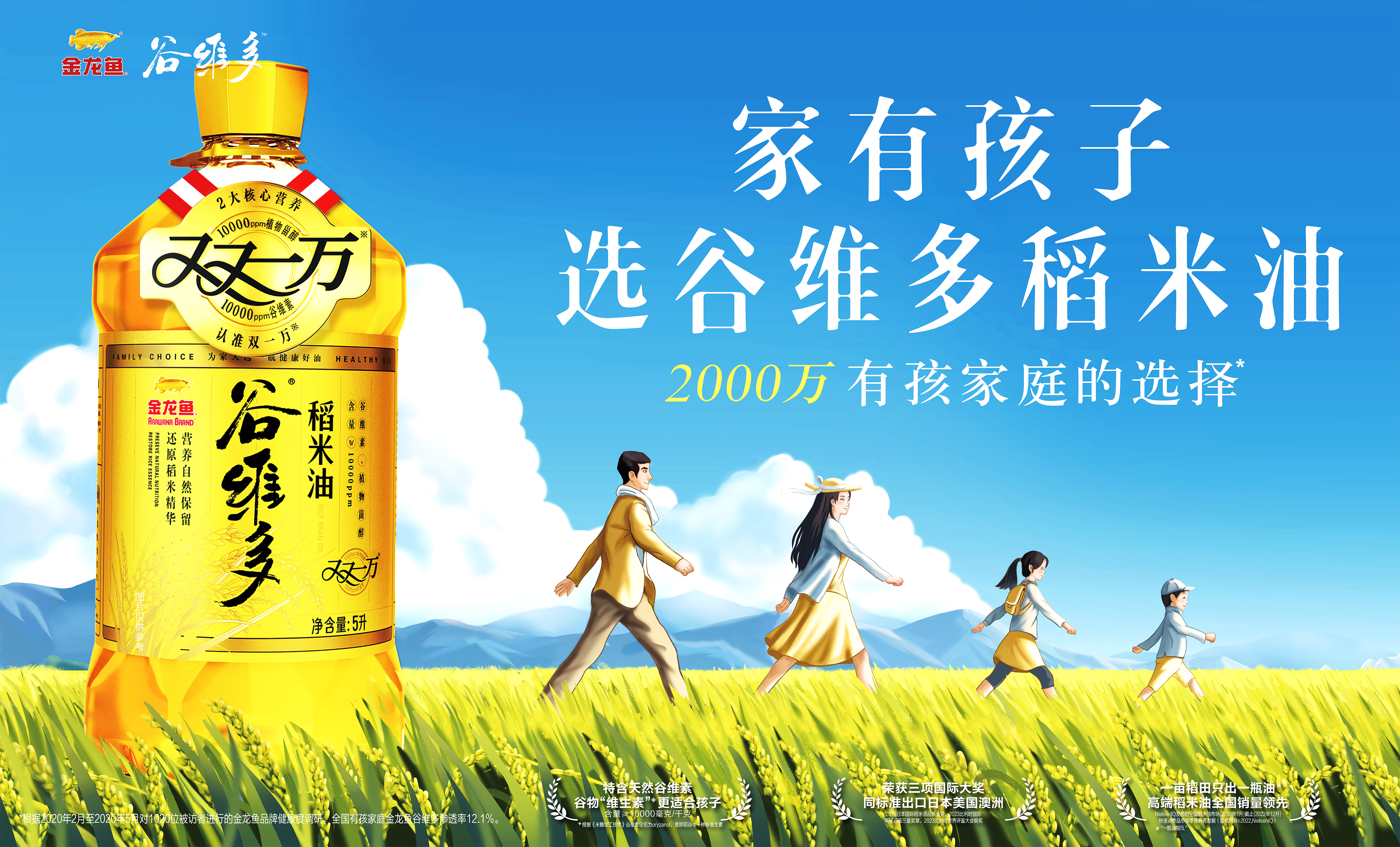 Gu Weiduo repositions, with rice oil ranking first in sales for eight consecutive years